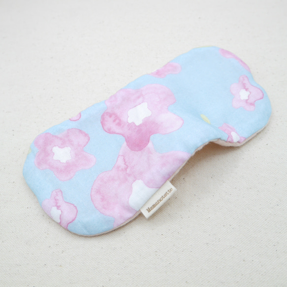 ふわもこハンカチ｜湯の花-Yunohana-｜S・10×20cm｜ガーゼハンカチ｜敏感肌｜花柄｜プチギフト 4枚目の画像