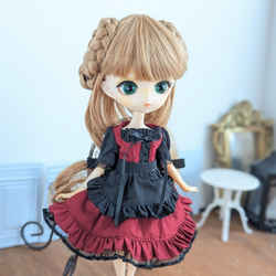 1154※ハルモニアブルームアウトフィット※紫の花柄のクラシカル