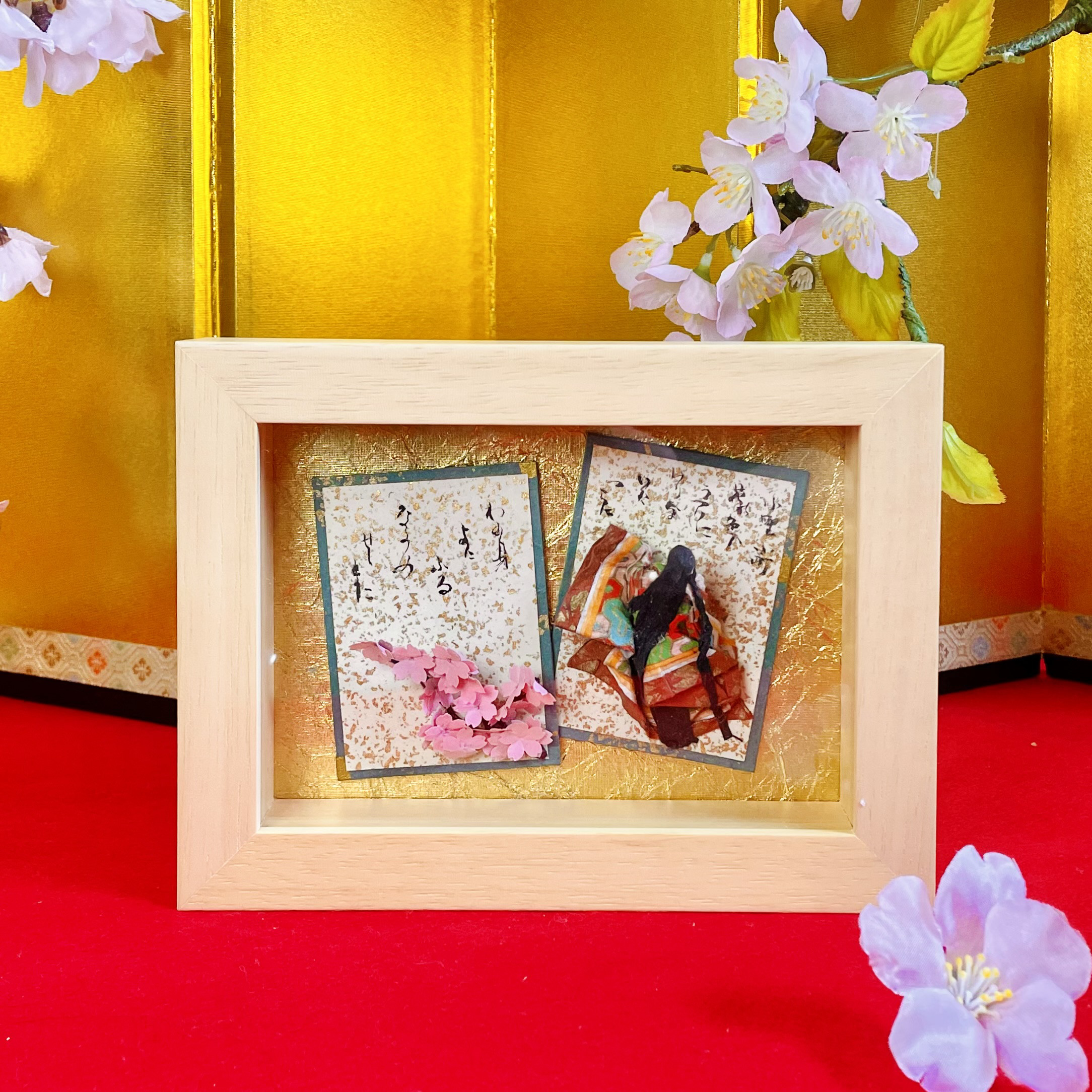 【六歌仙】インテリア　アート　和モダン　贈り物にも【小野小町】