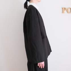 畢業典禮和入學典禮的完美選擇！可水洗的黑色夾克和舒適的褲子套裝 第8張的照片