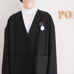 畢業典禮和入學典禮的完美選擇！可水洗的黑色夾克和舒適的褲子套裝 第7張的照片