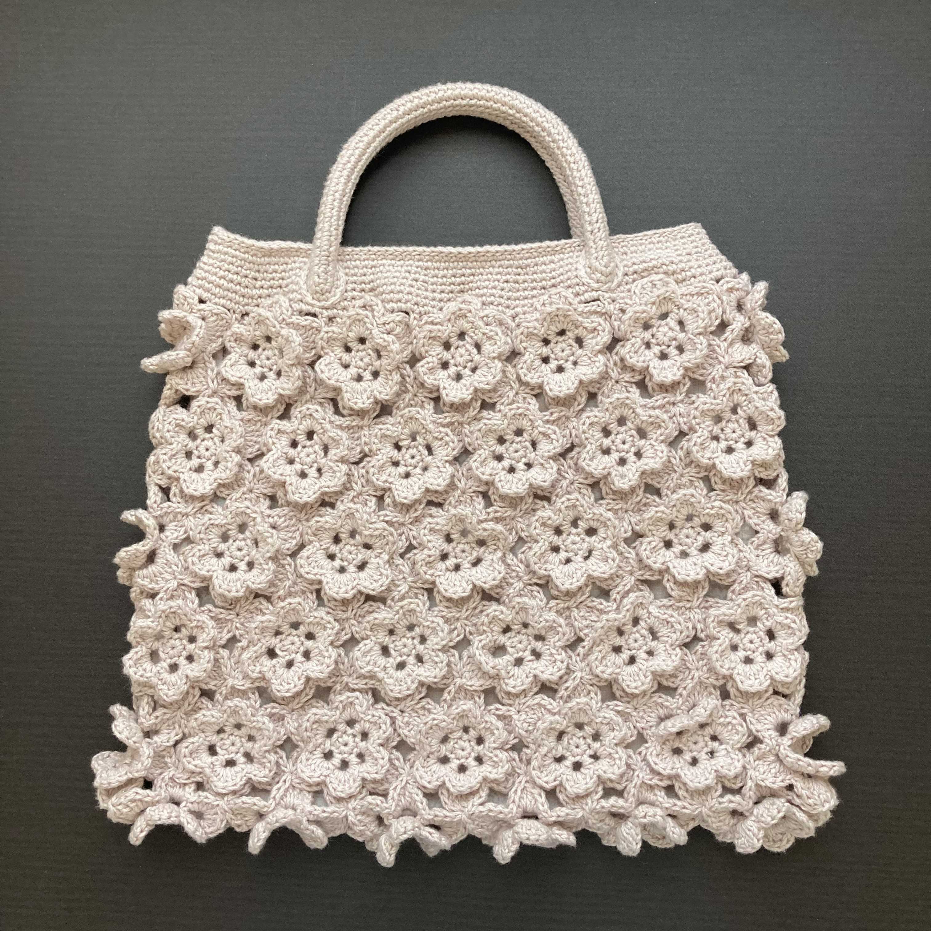 花モチーフバッグ