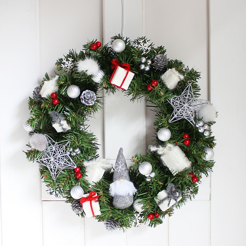 Natural & Warm Christmas - ノルディックグレーサンタのナチュラル