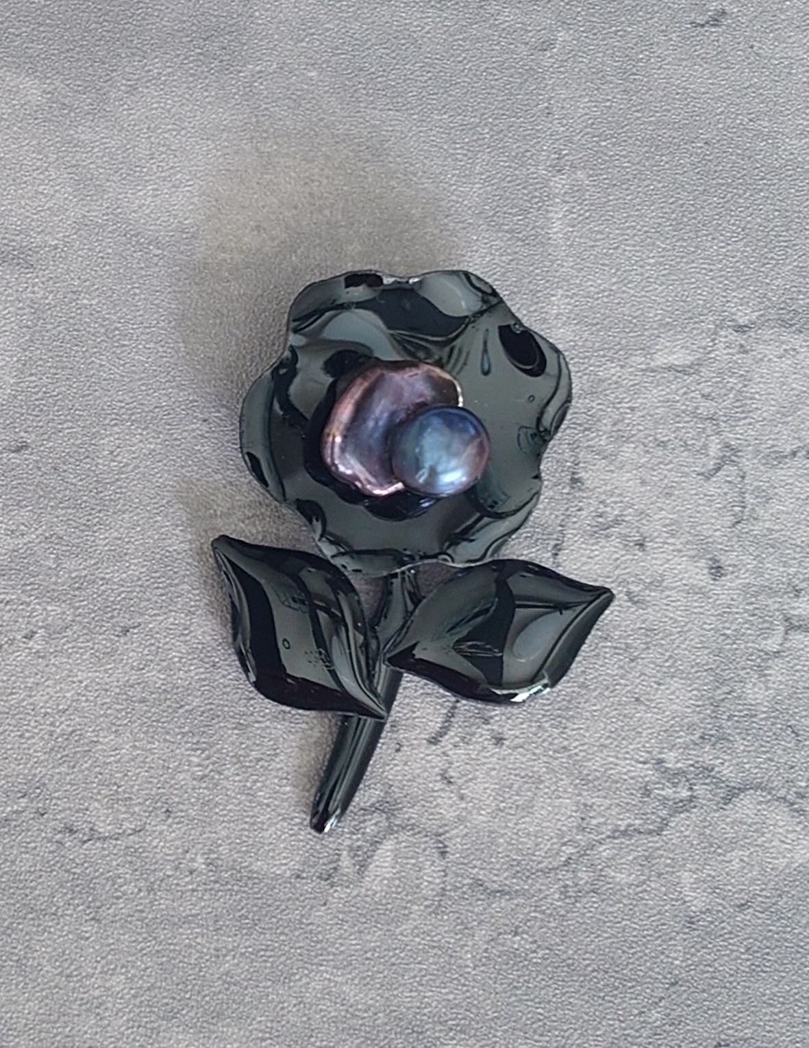 漆黒真珠のお花