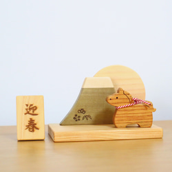 ミニ座布団 置物用 金彩菱形 7cm角 4枚セット ハンドメイド ミニチュア