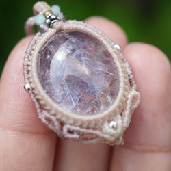 グリーンの宝石☆ペリドット マクラメネックレス1894 ネックレス