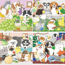 2026年 見開きA3カレンダー HAPPY ANIMAL YEAR!! 5枚目の画像