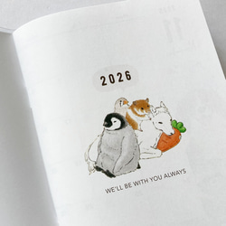 2026年ダイアリー HAPPY ANIMAL YEAR!! 4枚目の画像