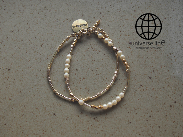 ohana  bracelet - pearl 1枚目の画像