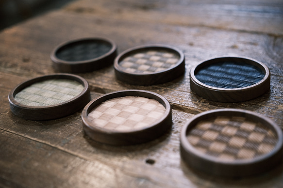 ゆっけまこと様専用　　畳のコースター　PREMIUM　　8.11 1枚目の画像