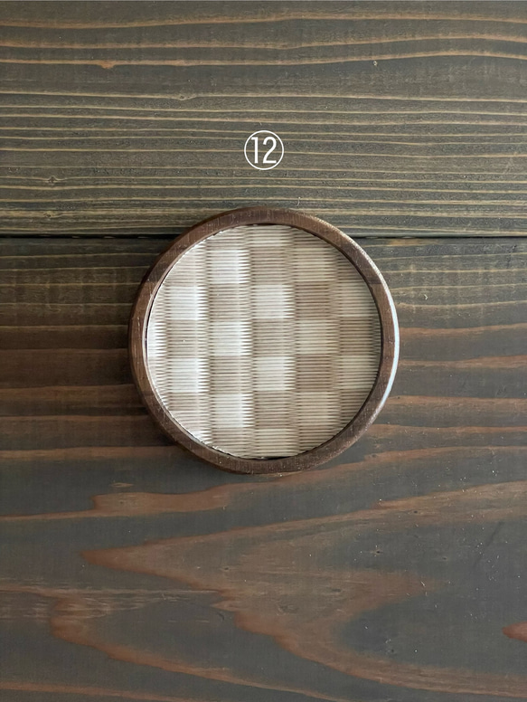 ゆっけまこと様専用　　畳のコースター　PREMIUM　　8.11 9枚目の画像