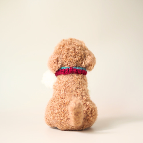 いつでもいっしょ♪ ふわふわ大きなレッドトイプードル 犬のぬいぐるみ