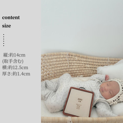 【名入れ無料】命名書┃fabric name board┃木製　出産祝い　お七夜　送料無料 4枚目の画像