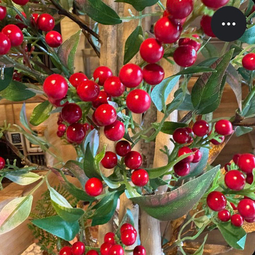 光触媒 人工観葉植物 ウォールグリーン フェイクグリーン 南天アレンジ