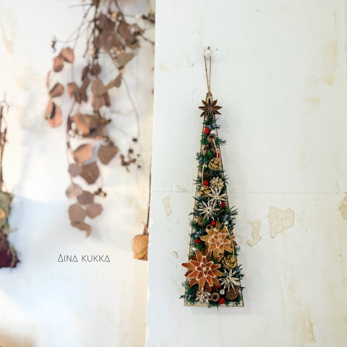 新作〉Xmas[2wayツリーバトンアレンジ]カラー2種/サイズ2種/ドライ