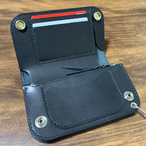 トラッカーウォレット ミドル 栃木サドル 長財布（メンズ） yumemaru.l