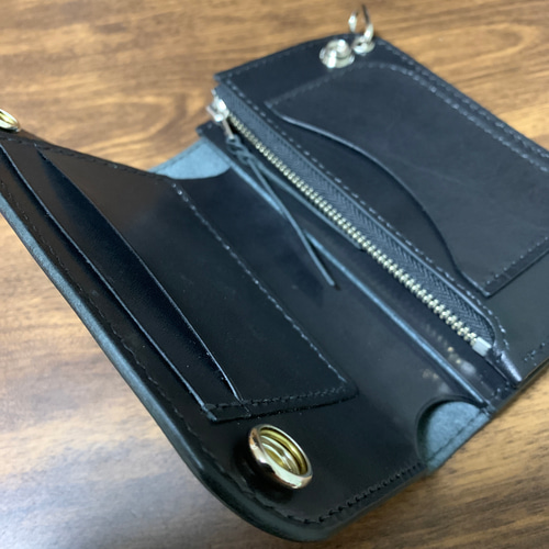 トラッカーウォレット ミドル 栃木サドル 長財布（メンズ） yumemaru.l