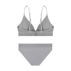 Calvin Klein カルバンクライン　ブラ&ショーツ / 上下セット 灰色　Lサイズ 3枚目の画像