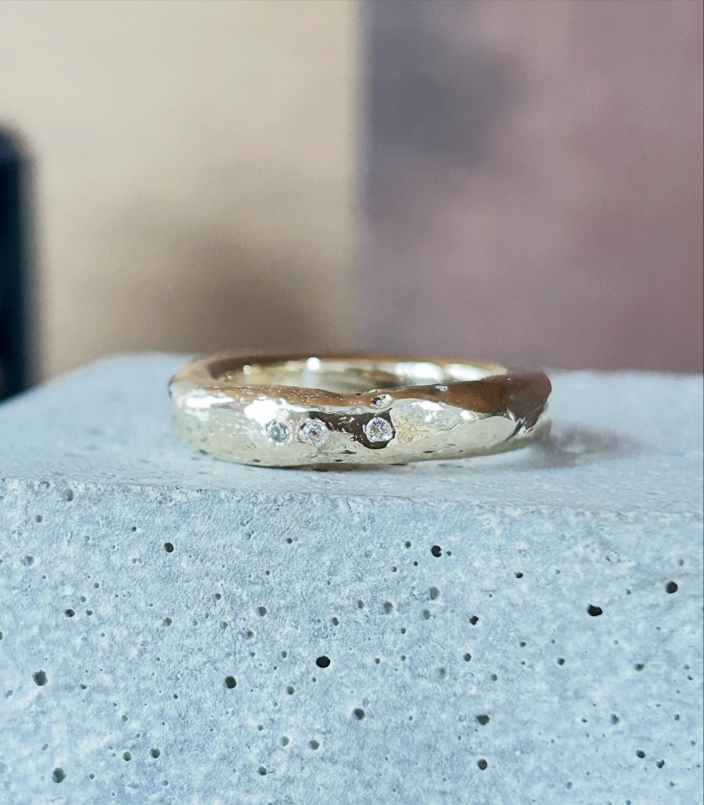 リング「melt」3zirconia