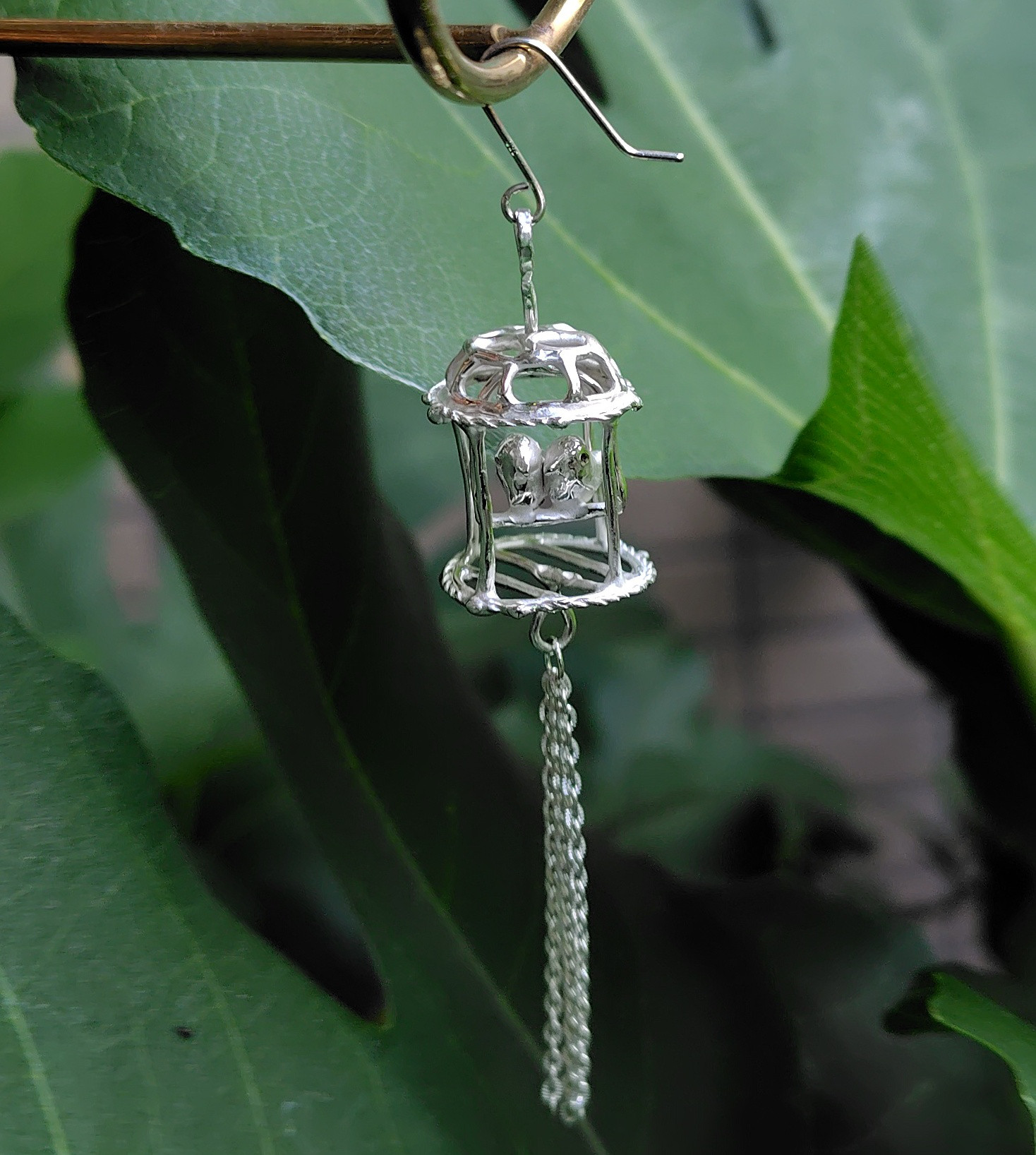 SV925の鳥籠型チャーム：《喜びの園/Mag Mell》