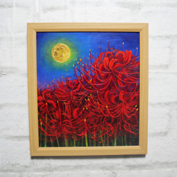 油絵 絵画 コスモス畑【色紙】 絵画 HR 通販 14626713｜Creema