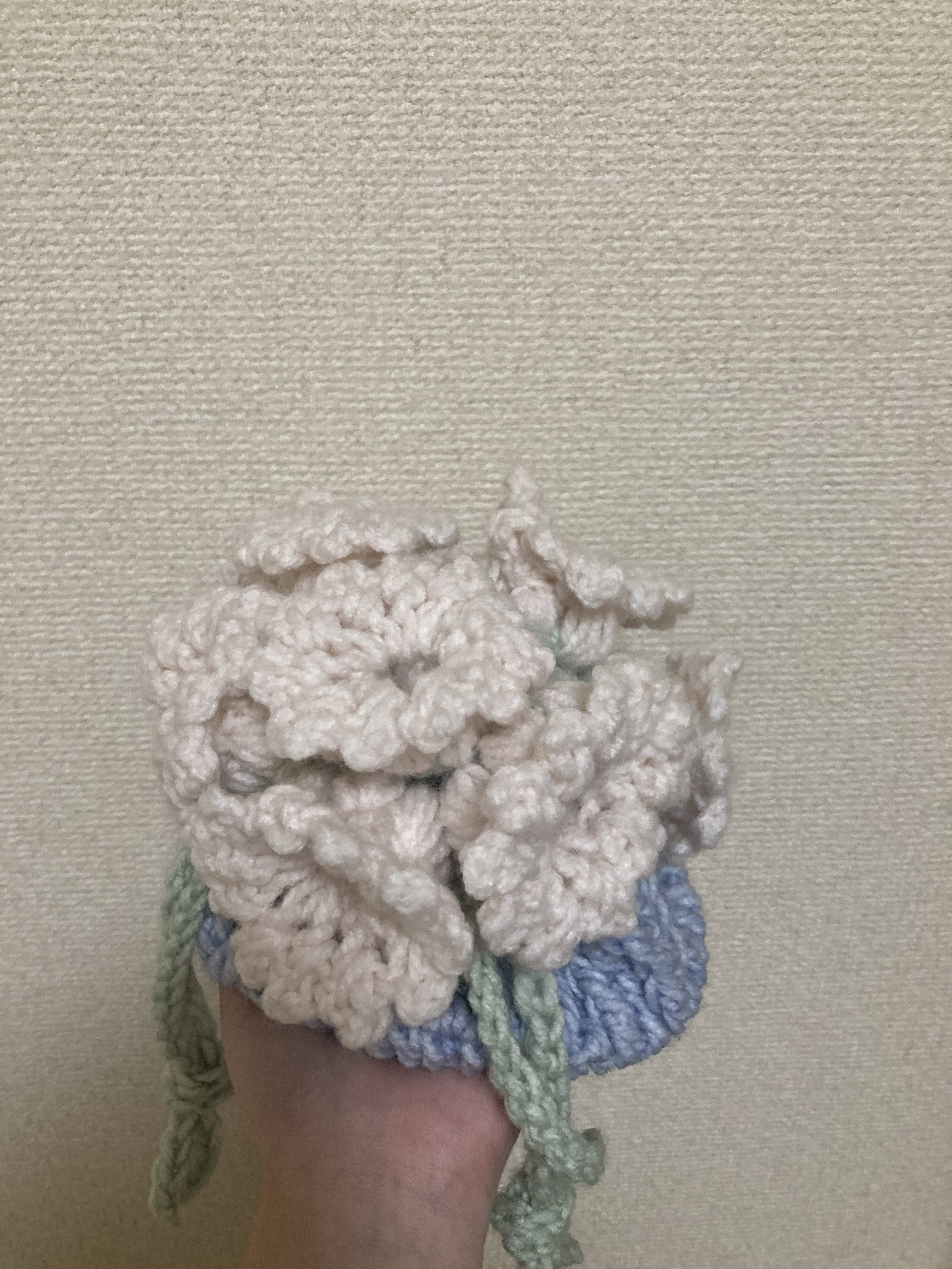 すずらんブーケ巾着