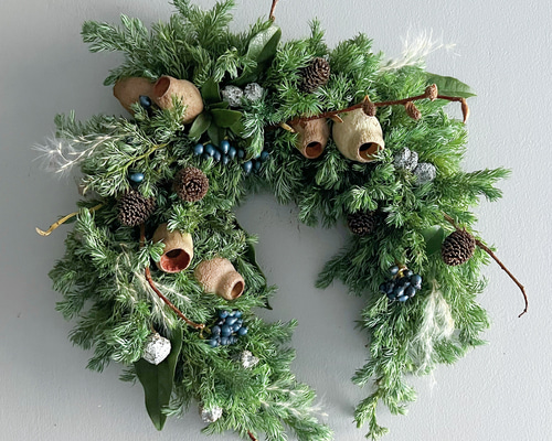 馬蹄リース クリスマスリース リース クリスマス リース JUGGLERS 通販