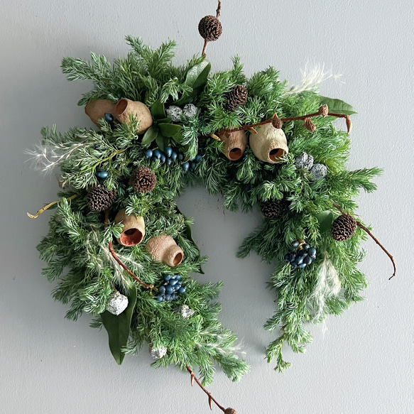 馬蹄リース クリスマスリース リース クリスマス リース JUGGLERS 通販