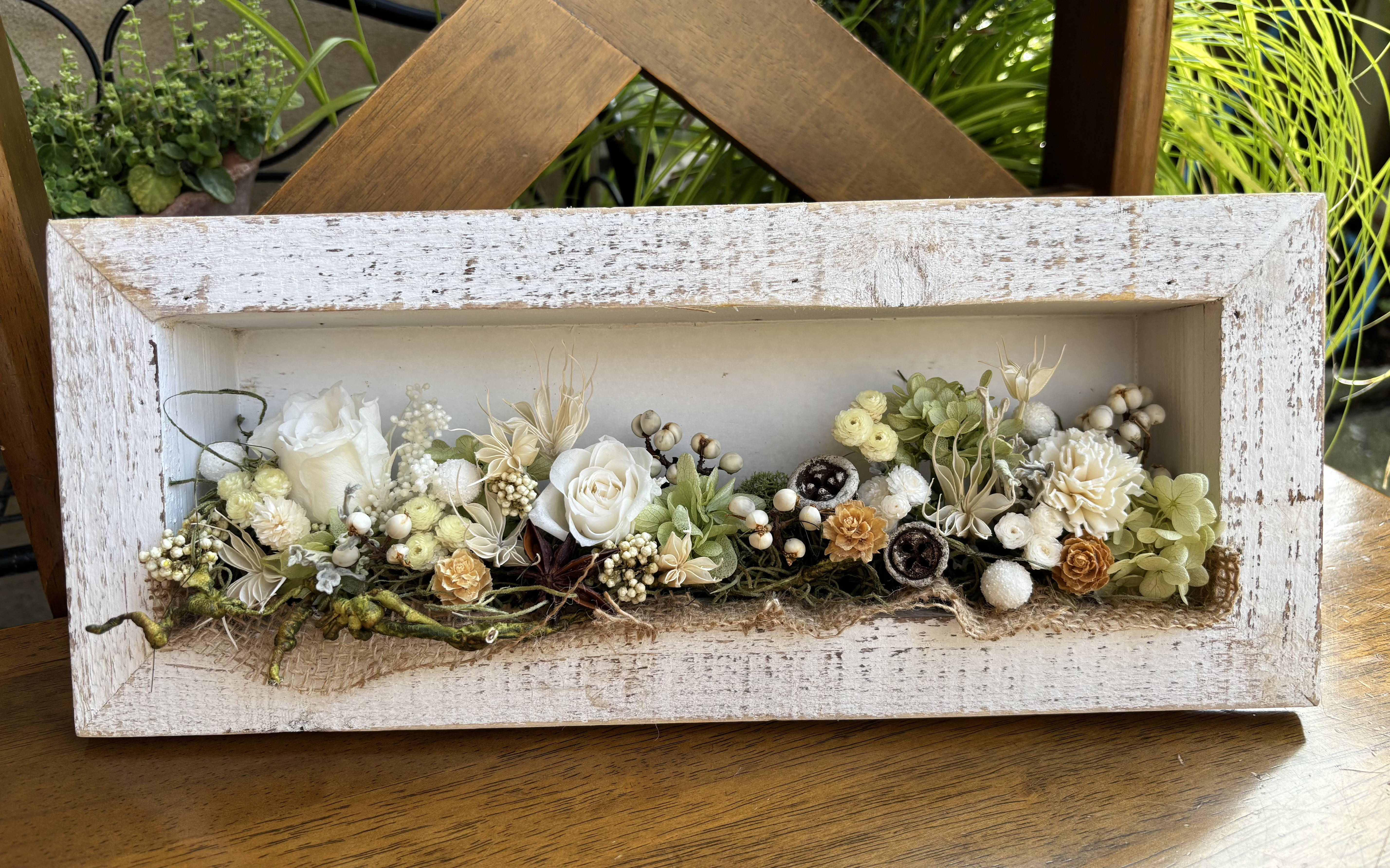 北欧の森プリザーブドフラワーギフト♪開店祝い　新築祝い　開業祝い　開院祝い　還暦祝い　お誕生日祝い