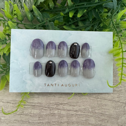 アニメキャライメージカラー／ニュアンスネイルʕ•̫͡•ʕ•̫͡•ʔ 1枚目の画像