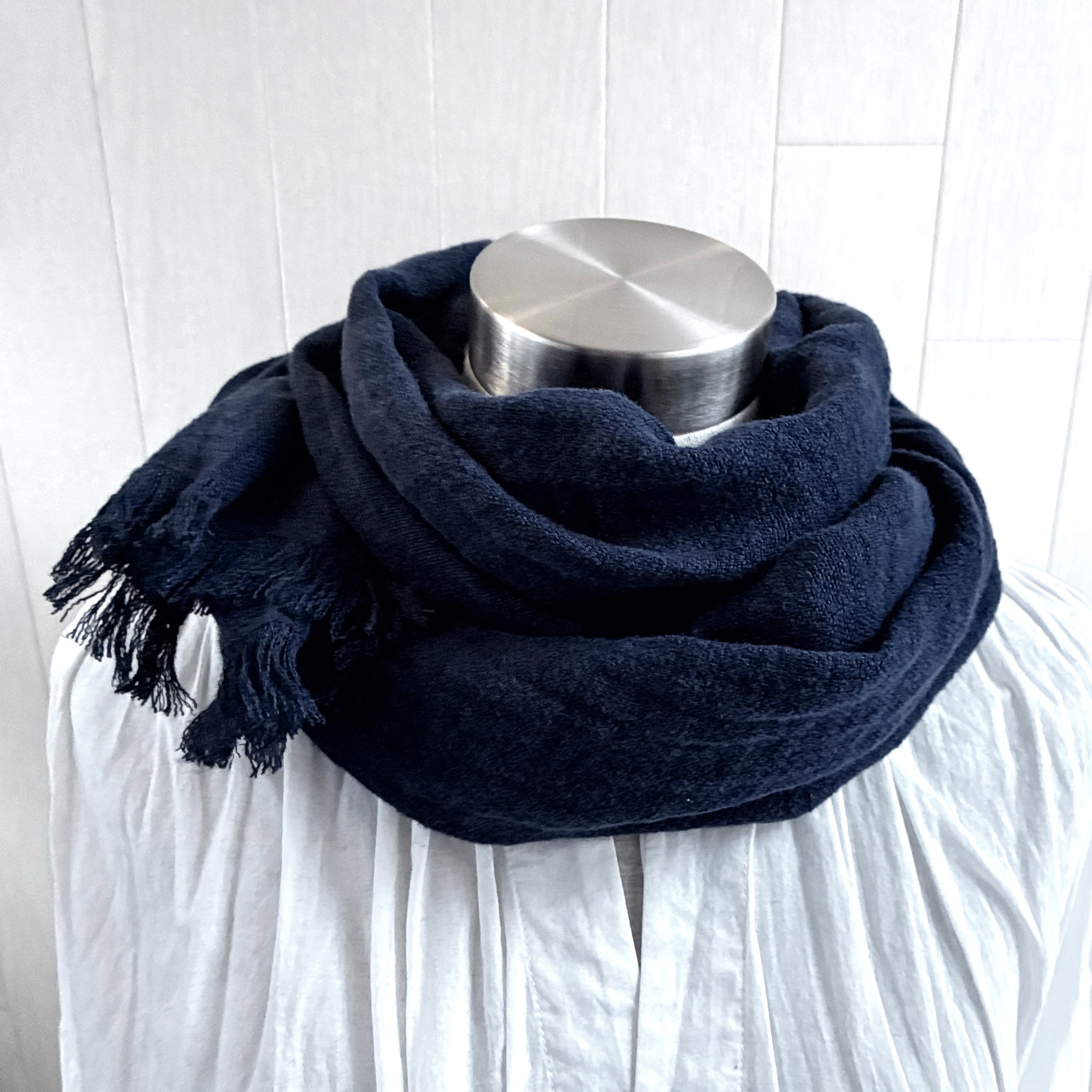 【新品】Naptime.ストール/ネイビー