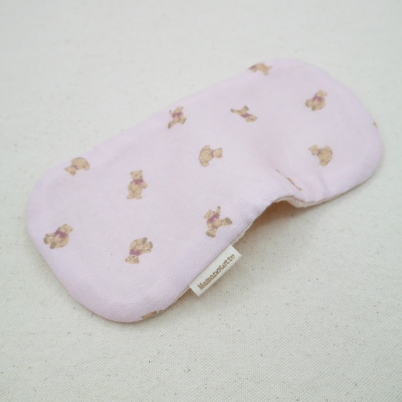 ふわもこハンカチ｜リトルテディベア-Little Teddy Bear-｜S・10×20cm｜ガーゼハンカチ｜ギフト 5枚目の画像