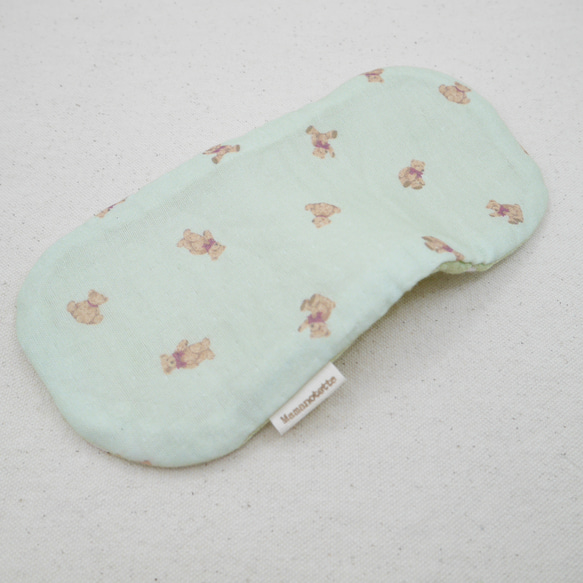 ふわもこハンカチ｜リトルテディベア-Little Teddy Bear-｜S・10×20cm｜ガーゼハンカチ｜ギフト 7枚目の画像