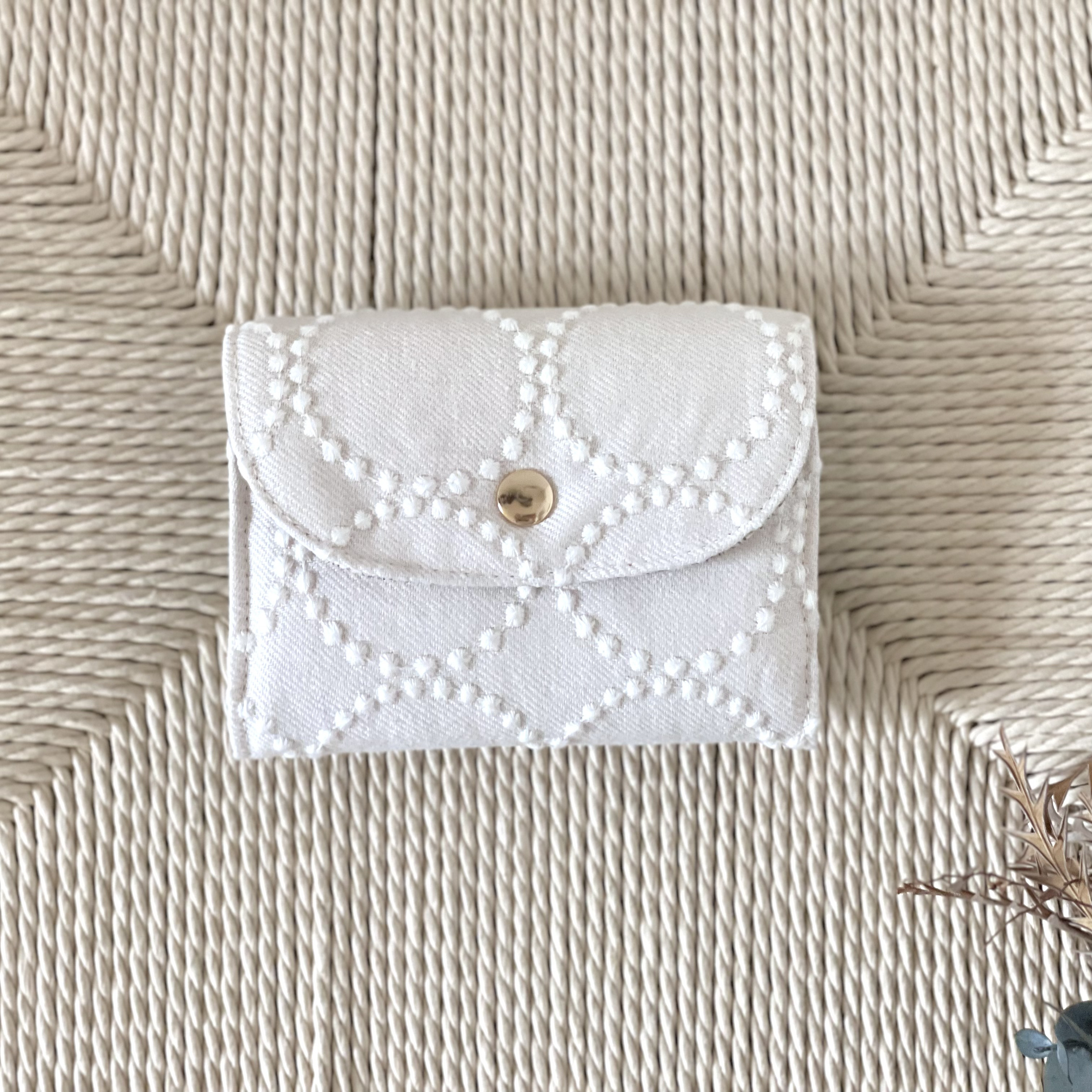 ⚮̈ミナペルホネン　tambourine コンパクトウォレットS