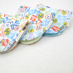 ふわもこハンカチ｜道路標識-Road Signs-｜S・10×20cm｜ガーゼハンカチ｜入園入学｜プチギフト 4枚目の画像