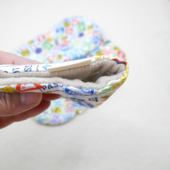 ふわもこハンカチ｜道路標識-Road Signs-｜S・10×20cm｜ガーゼハンカチ｜入園入学｜プチギフト 3枚目の画像