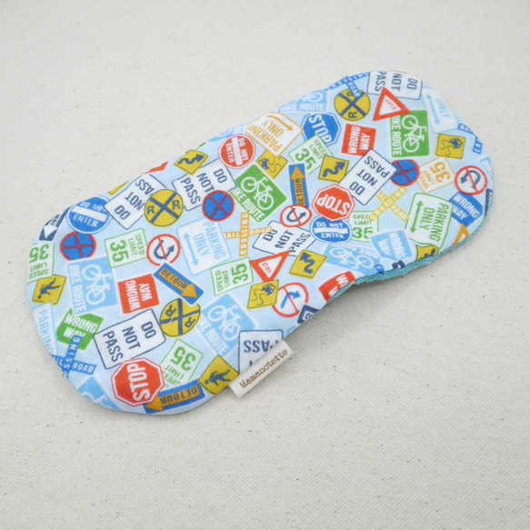 ふわもこハンカチ｜道路標識-Road Signs-｜S・10×20cm｜ガーゼハンカチ｜入園入学｜プチギフト 7枚目の画像