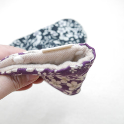 ふわもこハンカチ｜クラシックフラワー-Classic Flower-｜S・10×20cm｜ガーゼハンカチ｜花柄 3枚目の画像