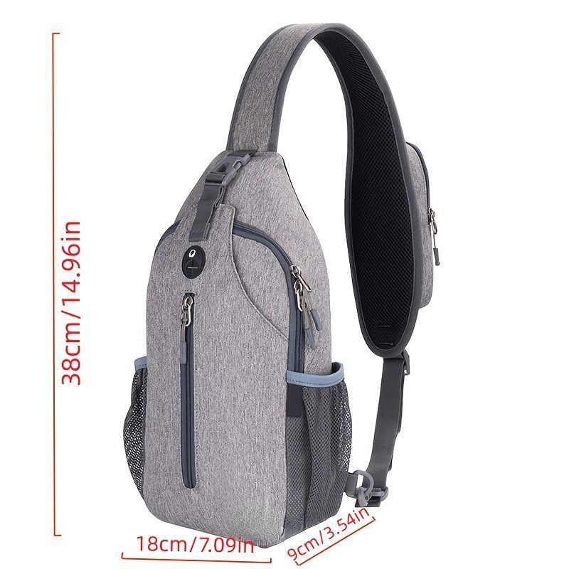 チェストバッグ おしゃれ カバン クロスボディスリング バックパック 大容量 防水 デイパック ポータブル アウトドア