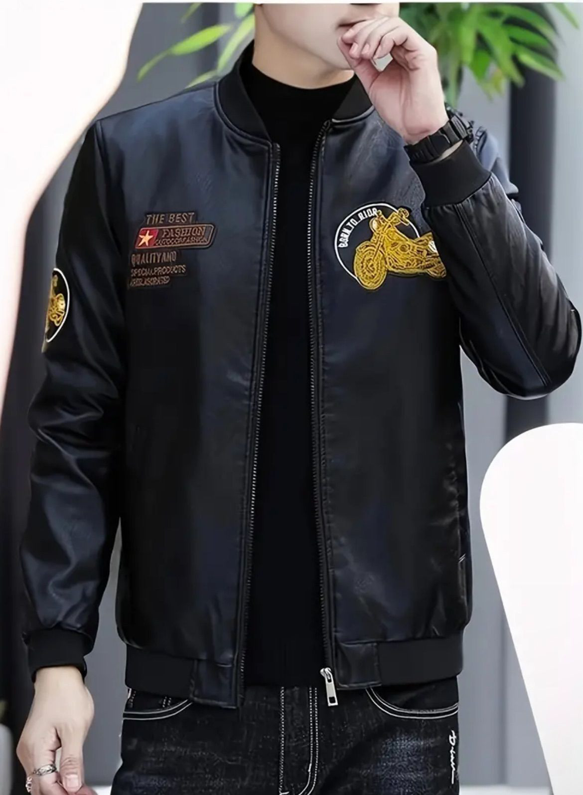 ライダースジャケット ジャケット メンズ バイクドライブ フライトジャケット アウトドア PU革ジャン 韓国風 おしゃれ