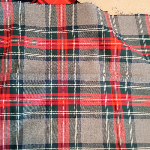 可愛い❤大きめ❤定番の赤タータンチェック（ロイヤルスチュワート