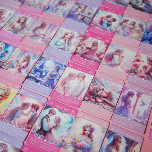 新作＜恋愛オラクルカード＞ロマンスフェアリー 54枚 可愛い 美しい