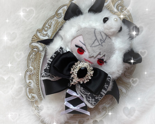 ぬい服 10cm ねこ 黒 にじぱぺっと その他ファッション H♡ 通販
