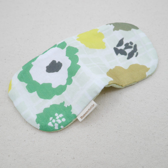 ふわもこハンカチ｜ポップフラワー-Pop Flower-｜S・10×20cm｜ガーゼハンカチ｜敏感肌｜北欧風｜ギフト 6枚目の画像