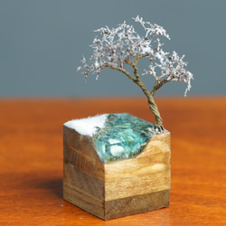 テラリウムブロック 河原の風景 冬 2枚目の画像