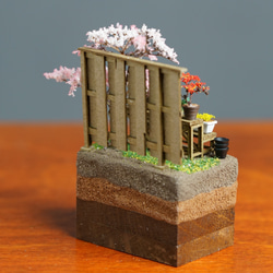 ワイドテラリウムブロック 盆栽棚 3枚目の画像