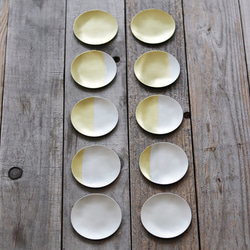 月豆皿　満ち欠け5枚セット 5枚目の画像