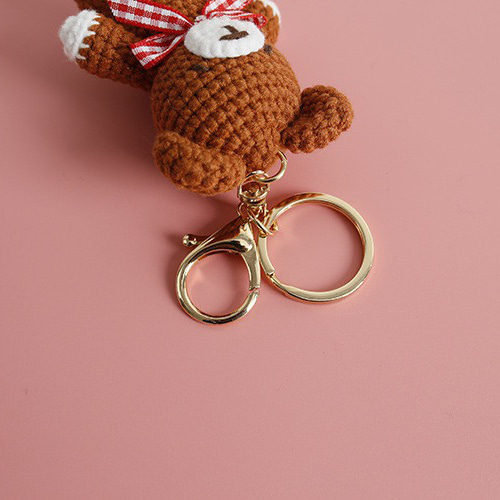 毛糸 手作り 編みぐるみ キーホルダー バッグチャーム 置物