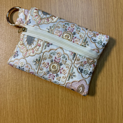 リバティ アーカイブギンガム花柄 保冷ペットボトルカバー ポーチ と