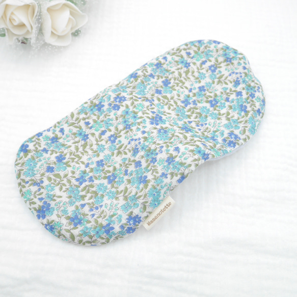 ふわもこハンカチ｜リトルフラワー-Little Flower-｜S・10×20cm｜ガーゼハンカチ｜敏感肌｜ギフト 8枚目の画像